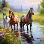 نقاشی الماسی کد 5163 FD