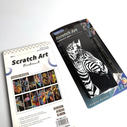 بوک مارک خراشیدنی کد4