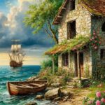 نقاشی الماسی کد 0235 FD